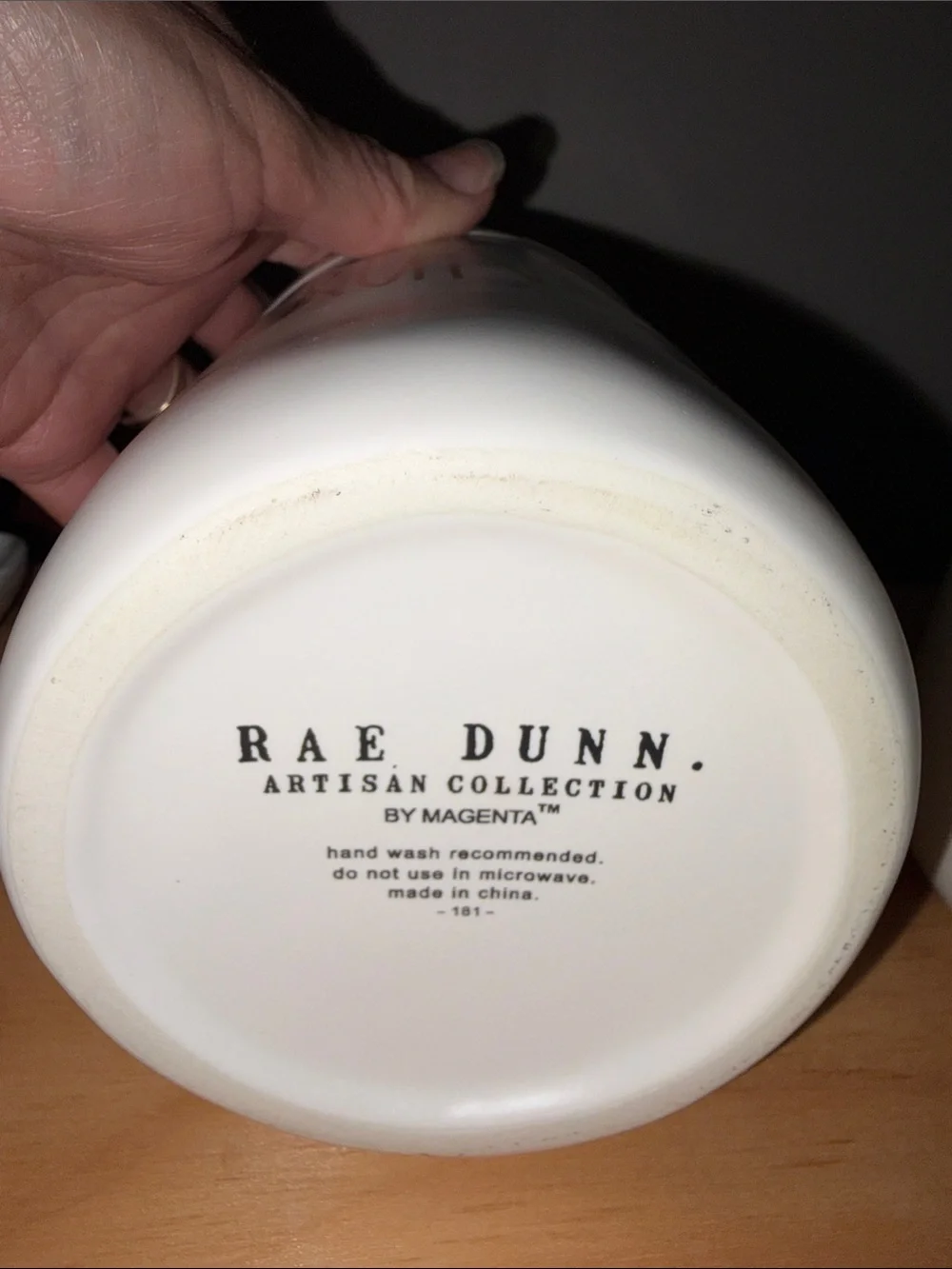Rae Dunn CRUNCHY canister